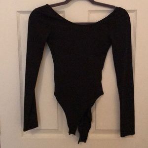 Long Sleeve Scoop Neck Bodysuit